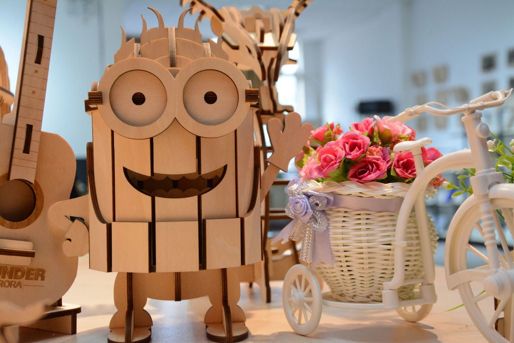 笔筒 激光切割图纸