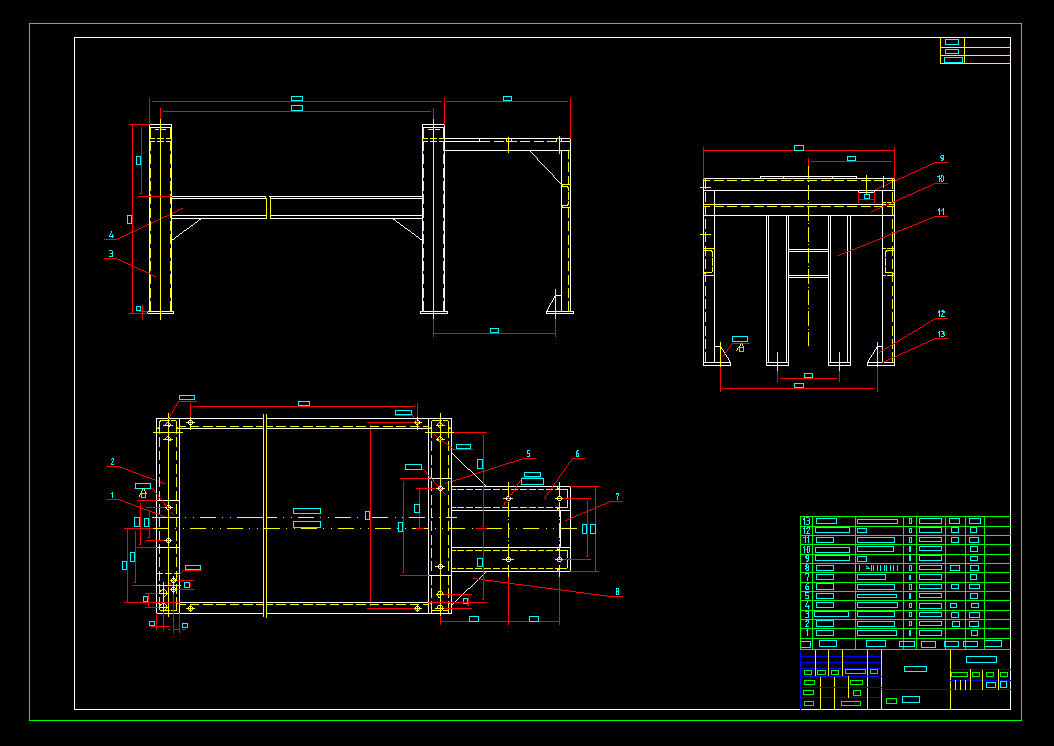 Z0012-CTB600×1200永磁筒式磁选机图纸 ==623799=150
