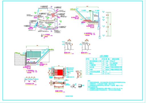 Z0069-潜流式人工湿地工程设计图集==1196192=100