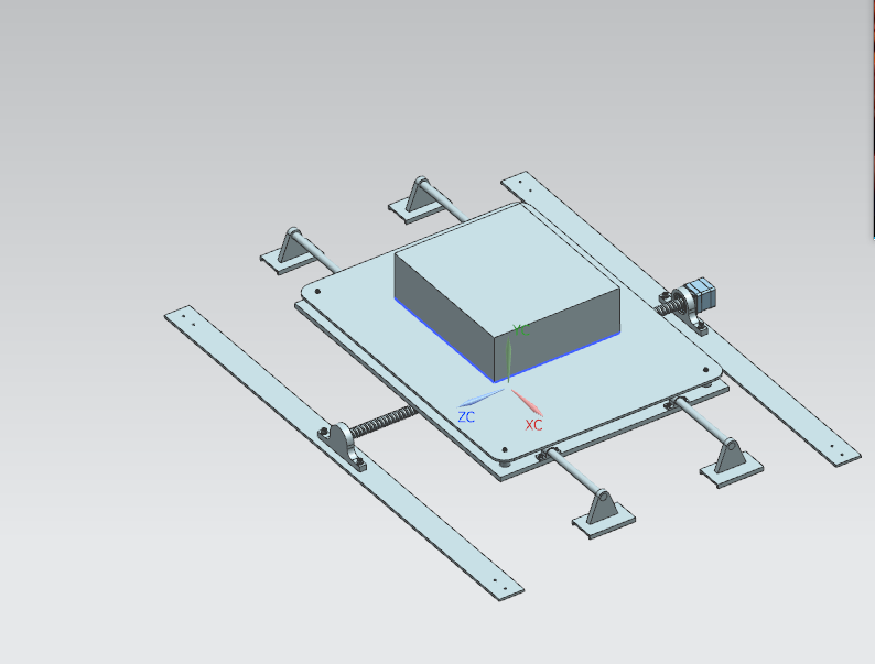 Z0104-3d打印机ug模型图三维Step