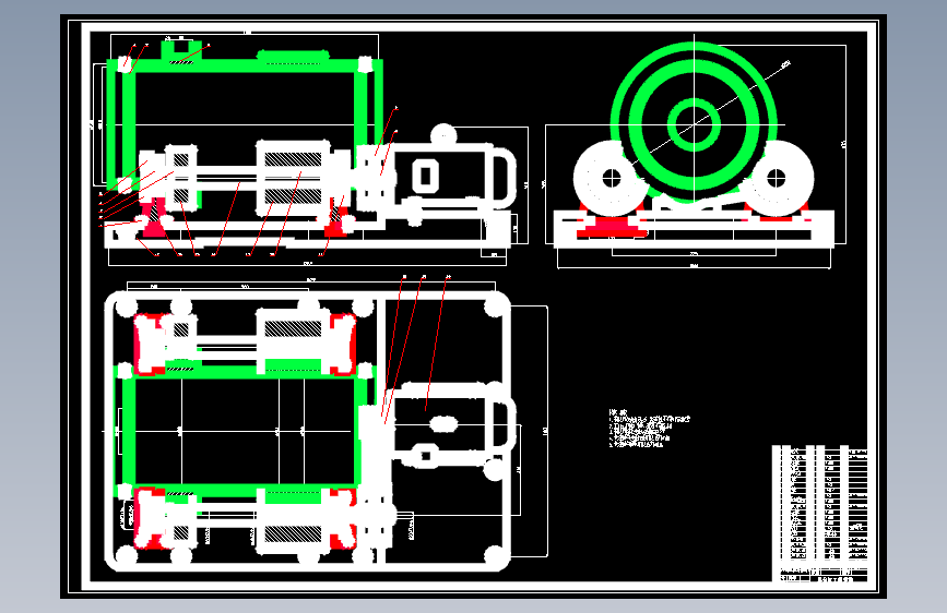 Z0816-离心铸造机总体设计+CAD+说明书==88791=200
