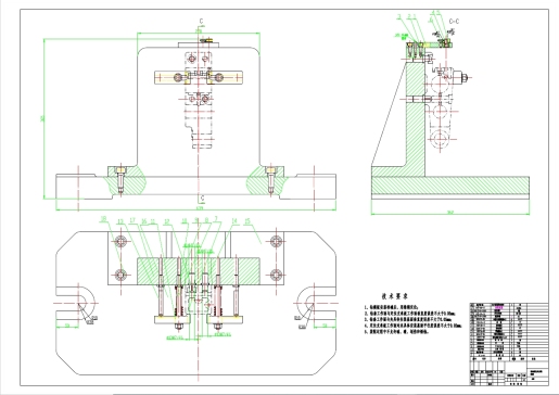Z0782-后托架CAD+CAD+说明书==506236=200