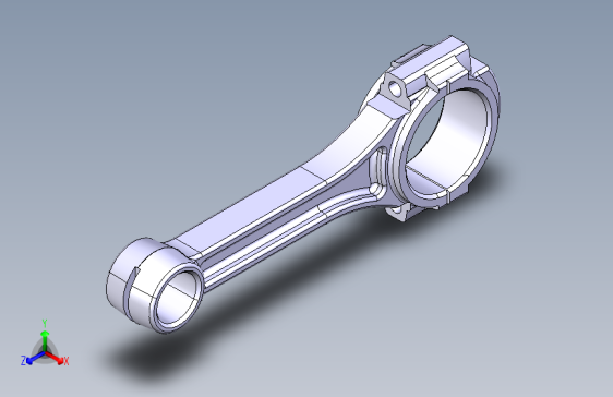 Z0762-发动机连杆加工工艺工序卡片三维CatiaV5R21带参+CAD+说明书==888143=100