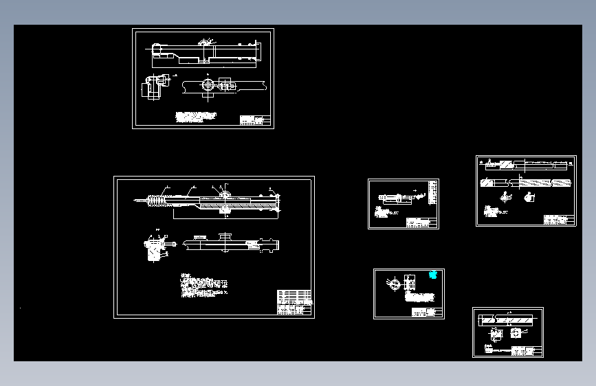 Z0742-齿轮齿条转向器图纸+CAD+说明书==771422=120
