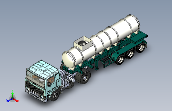 油箱20m³沃尔沃油罐车