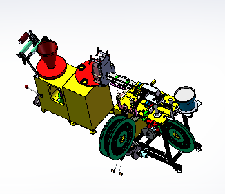食品自动封口成型设备3D数模图纸 Solidworks17设计