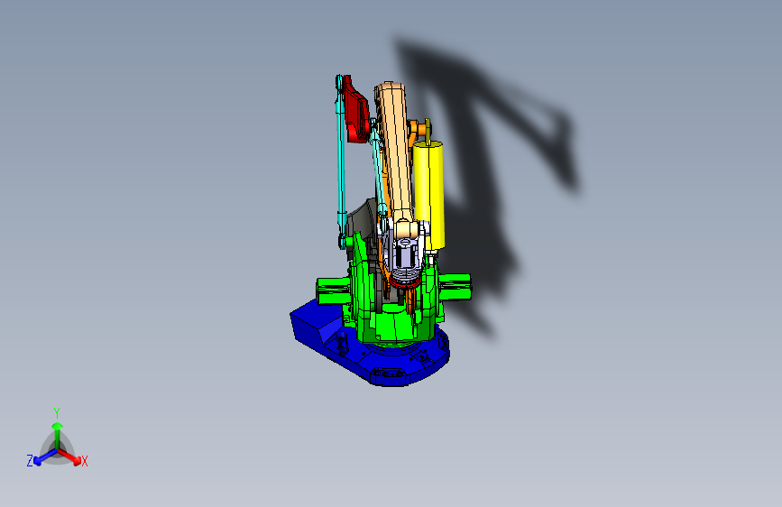 ABB irb 760高速整层码垛机器人图纸