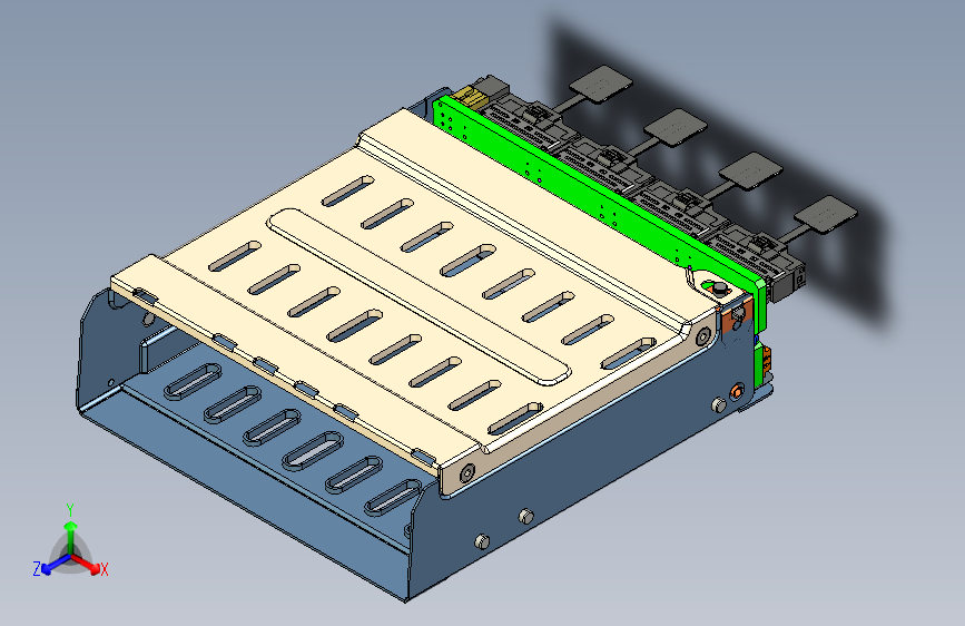 MGX Chassis Bay-服务器1U 8xE1s 短模块