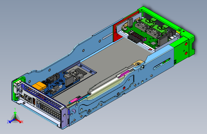 MGX Chassis Bay-服务器1U后置IO PCIe长模块