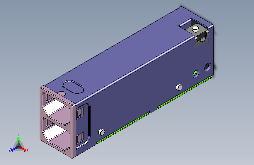 MGX Chassis Bay-服务器电源1U接口支架模块