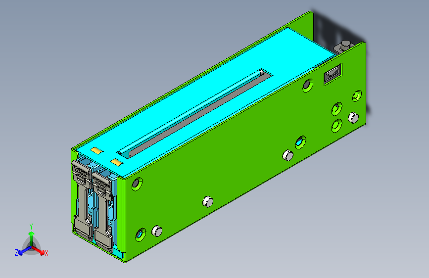 MGX Chassis Bay-服务器后置1U托架模块