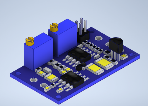 011-电路板PCB-4-20mA 电流电压转换器 HW-685    STEP