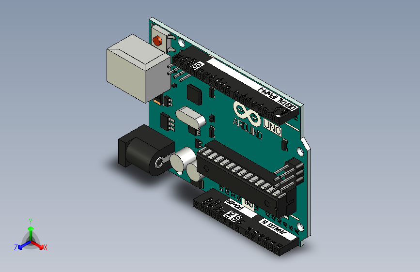 025-电路板PCB-Arduino 文件 STP   STEP