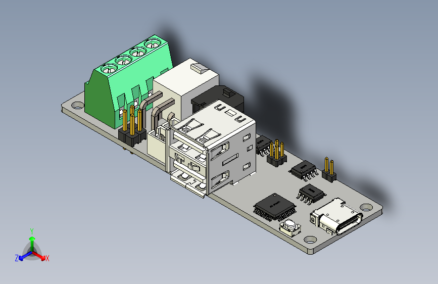 043-电路板PCB-BIGTREETECH U2C  STEP