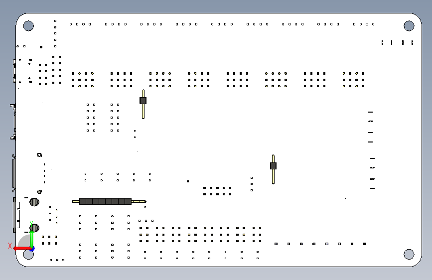 048-电路板PCB-BTT Octopus V1.0 + 超级冷却通道 STEP_STEP_模型图纸下载 – 懒石网