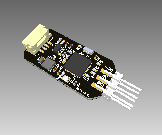 055-电路板PCB-Cyphal 和 DroneCAN 接口控制 PWM ESC 和伺服器  STEP