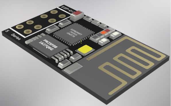 067-电路板PCB-ESP-01S微控制器   IPT