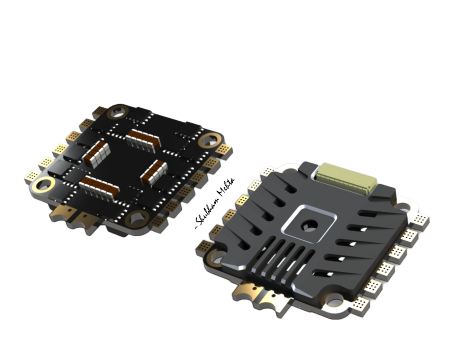 070-电路板PCB-F45 v2.0 四合一电调  SW