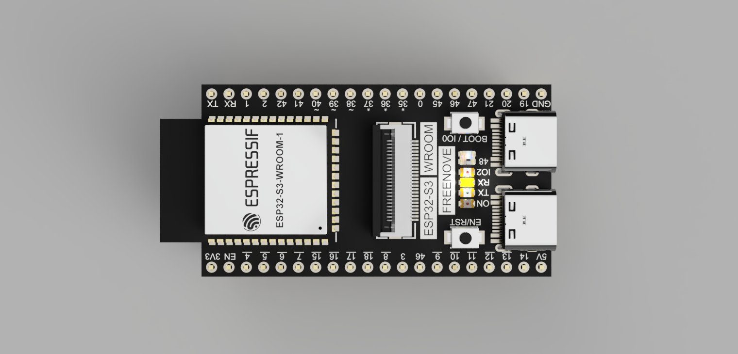 077-电路板PCB-Freenove ESP32-S3-WROOM-CAM STEP