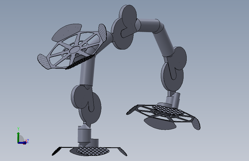 Robot双足行走结构