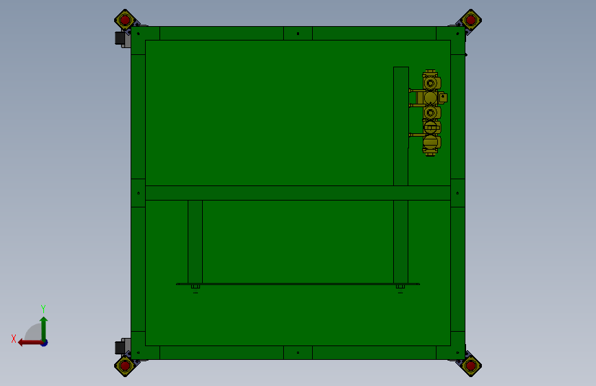 S000机架_SOLIDWORKS 2018_模型图纸下载 – 懒石网