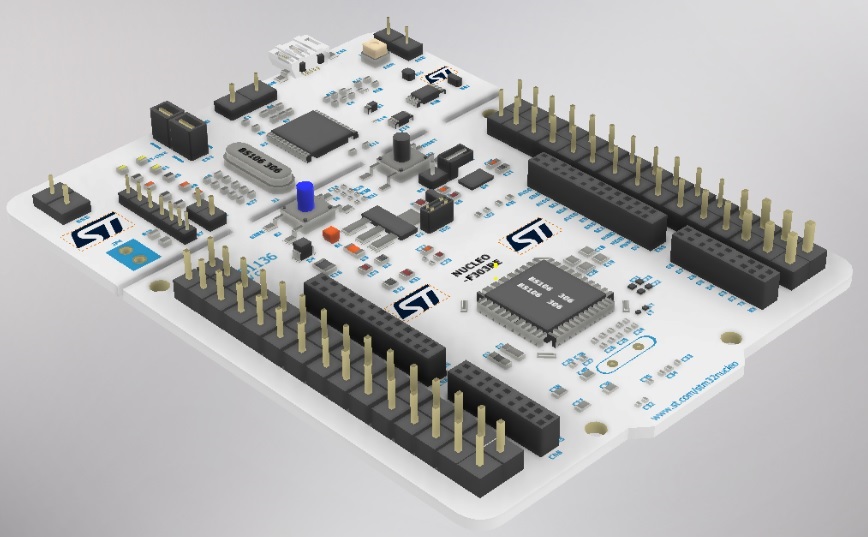 128-电路板PCB-STM 32 核磁共振微控制器   IPT