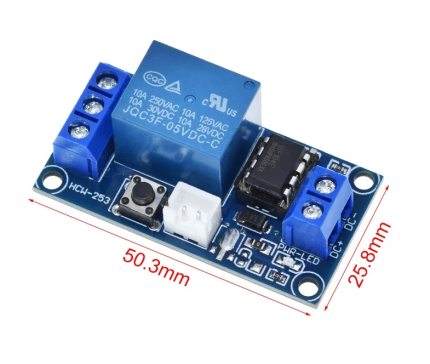 174-电路板PCB-双稳态继电器 HCW-253    SW  STEP