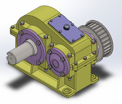 29Spur gear reducer正齿轮减速器+sw19