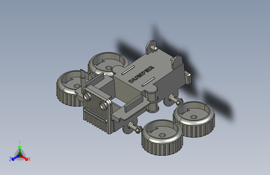 3D打印汽车-玩具卡车工具包