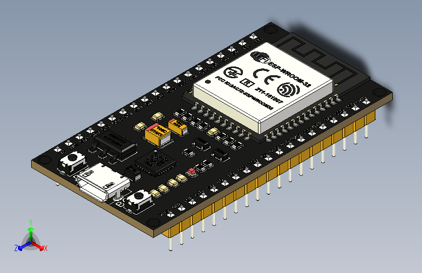 WIFI模块esp32-38-pines-esp-wroom-32-1 6