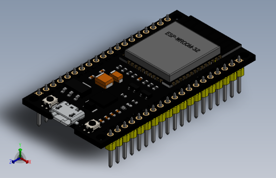 WIFI模块goouuu-esp32-development-board-1 3