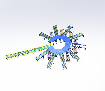 牧西九出胶合设备生产线