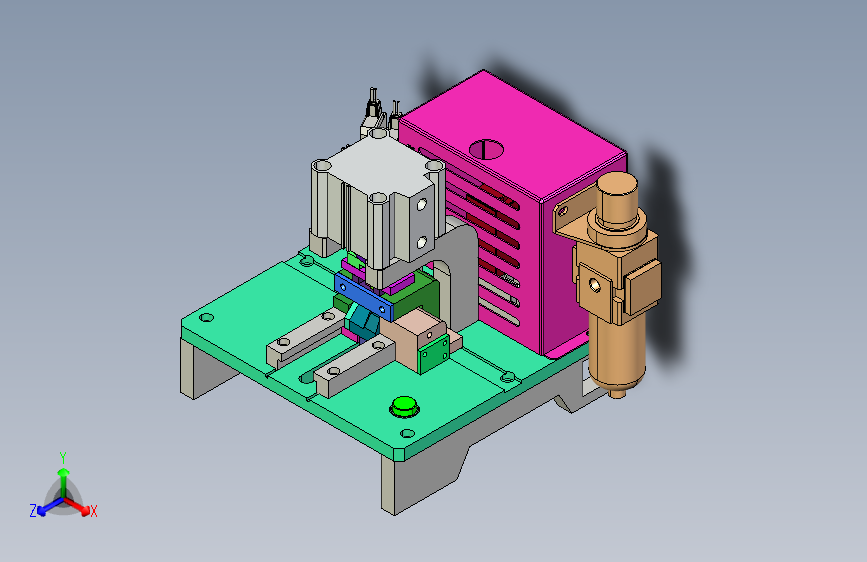 Mini USB 11PIN连接器料带切断治具