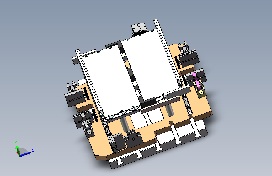 铝型材加工工装夹具+工程图