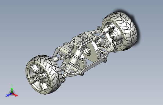 汽车的详解悬架设计模型