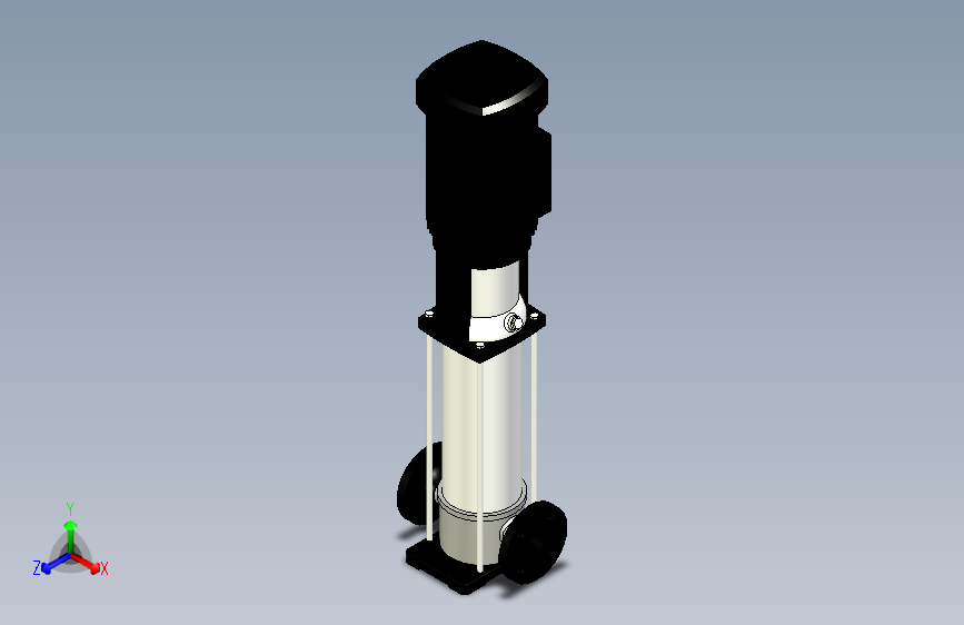 格兰富EW3-21水泵三维模型