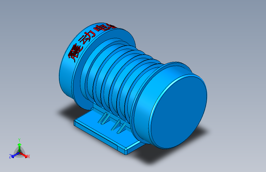 震动电机_dwg