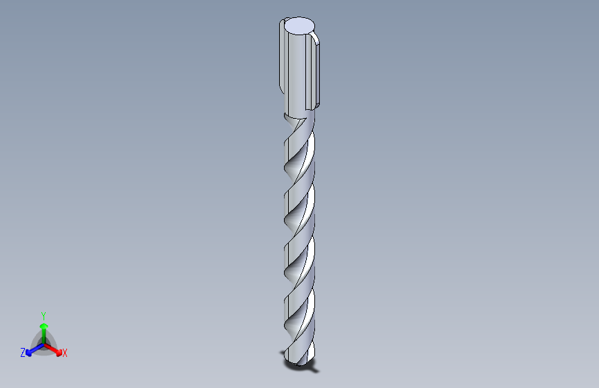 钻头倒角刀drill-bit-153 2 STP SW STL