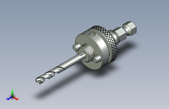 钻头倒角刀Hole Saw Arbor .4375 Hex