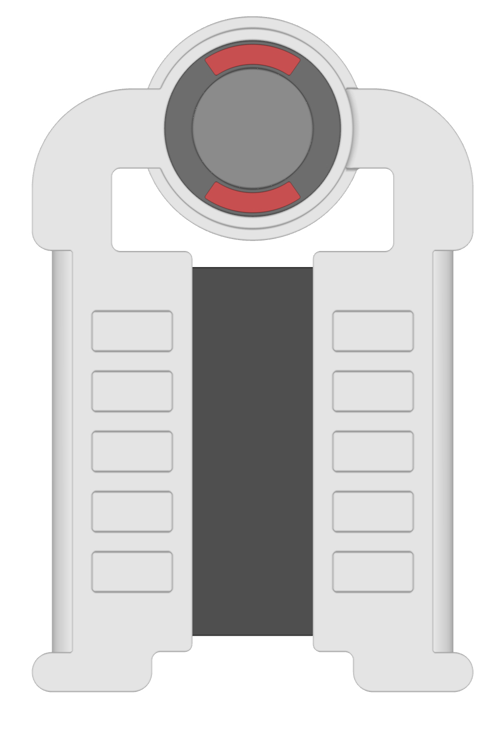 体育训练器(体育教学) 主视图