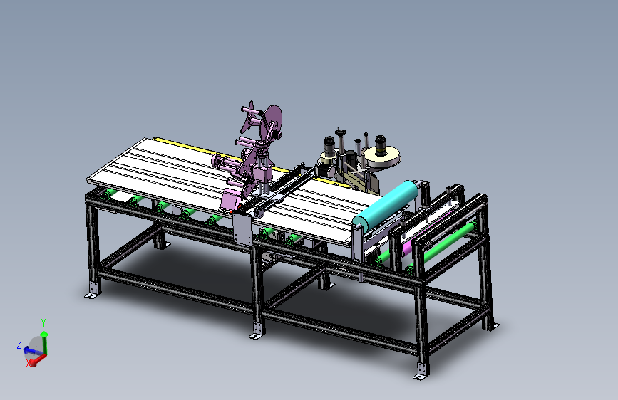 门板贴膜贴标签3D数模图纸 Solidworks19设计