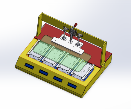 Jig+test+PCB夹具测试PCB