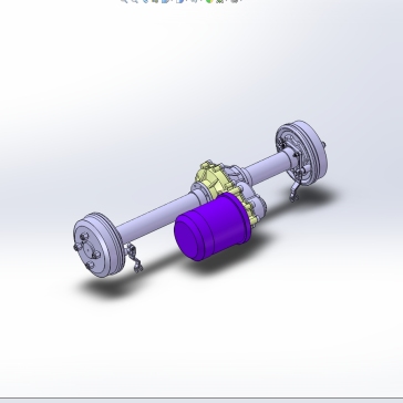 CL01纯电动汽车电驱动桥设计-电动车驱动桥含CATIA、SW三维及7张CAD图