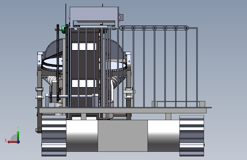 白菜收割机6_SOLIDWORKS 2024_模型图纸下载 – 懒石网
