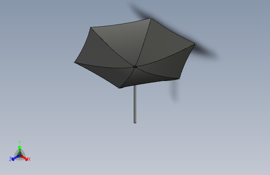 雨伞 油纸伞umbrella-upside-down-in-progress-1 1 STP IGS