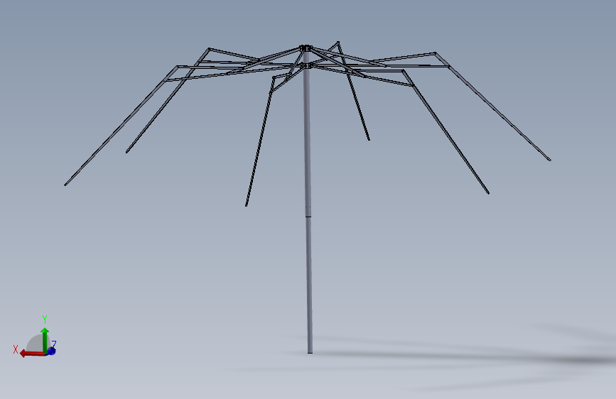 雨伞 油纸伞umbrella-mechanism-2 7 SW