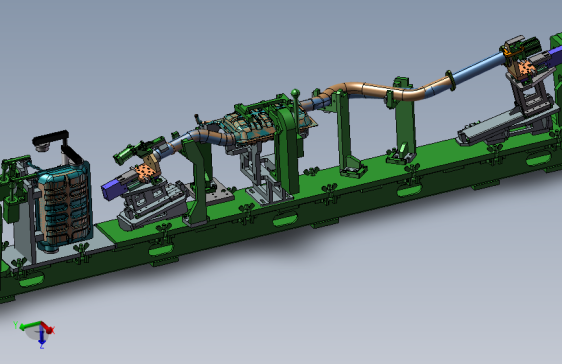 管路柔性焊接夹具3D模型图纸 Solidworks设计