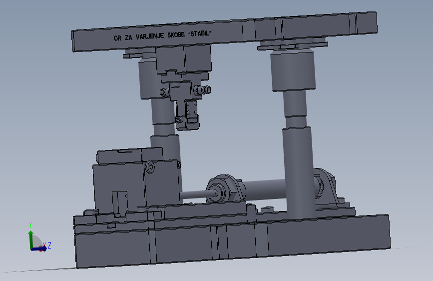 气动夹具Solidworks设计附STP格式
