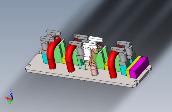 柳州五凌夹具Solidworks设计