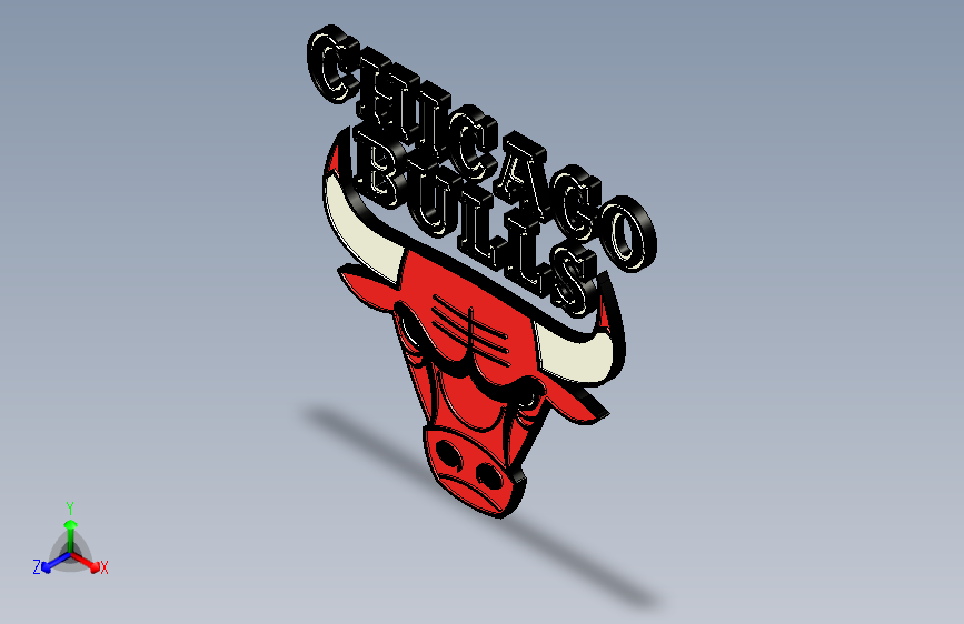 04-NBA球队logo Chicago Bulls 2